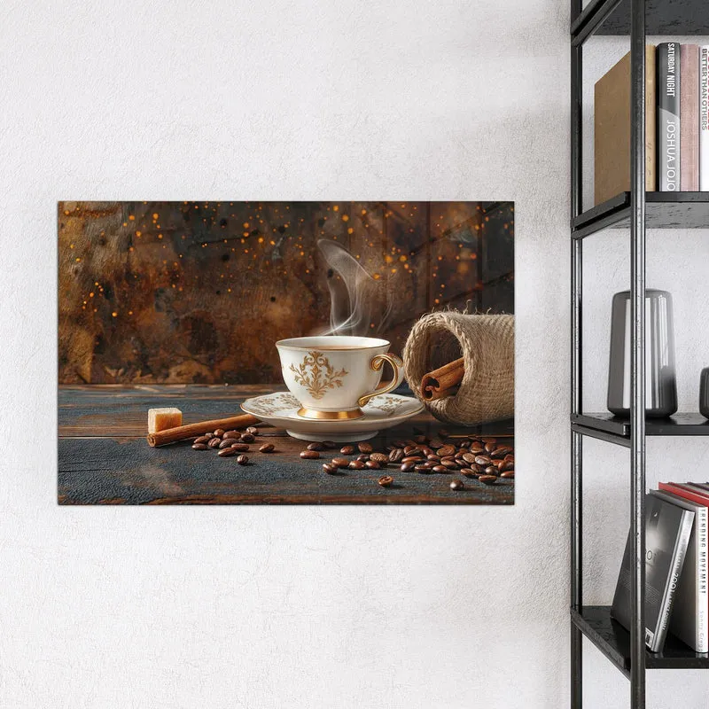 Magnettafel - Kaffee und Zimt