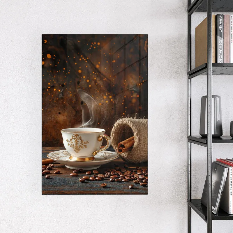 Magnettafel - Kaffee und Zimt