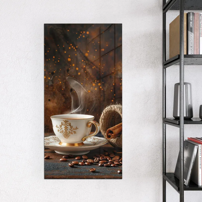 Magnettafel - Kaffee und Zimt