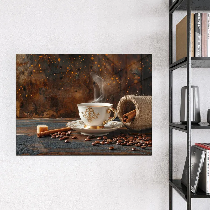 Magnettafel - Kaffee und Zimt
