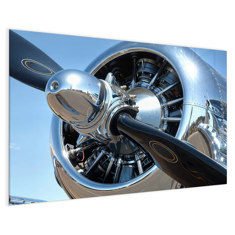Magnettafel - Flugzeugpropeller