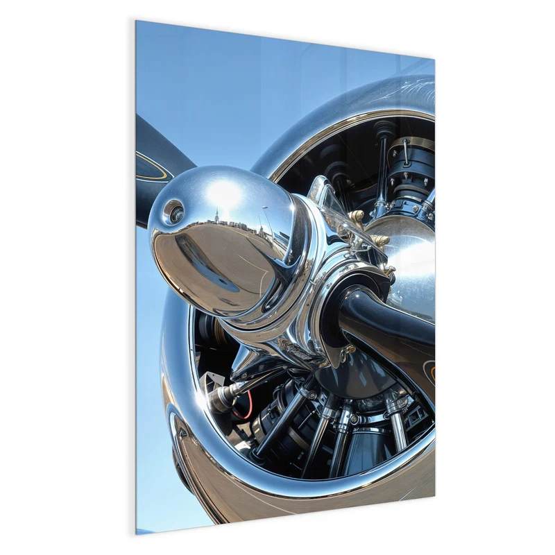 Magnettafel - Flugzeugpropeller