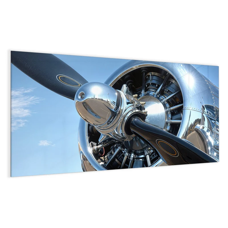 Magnettafel - Flugzeugpropeller