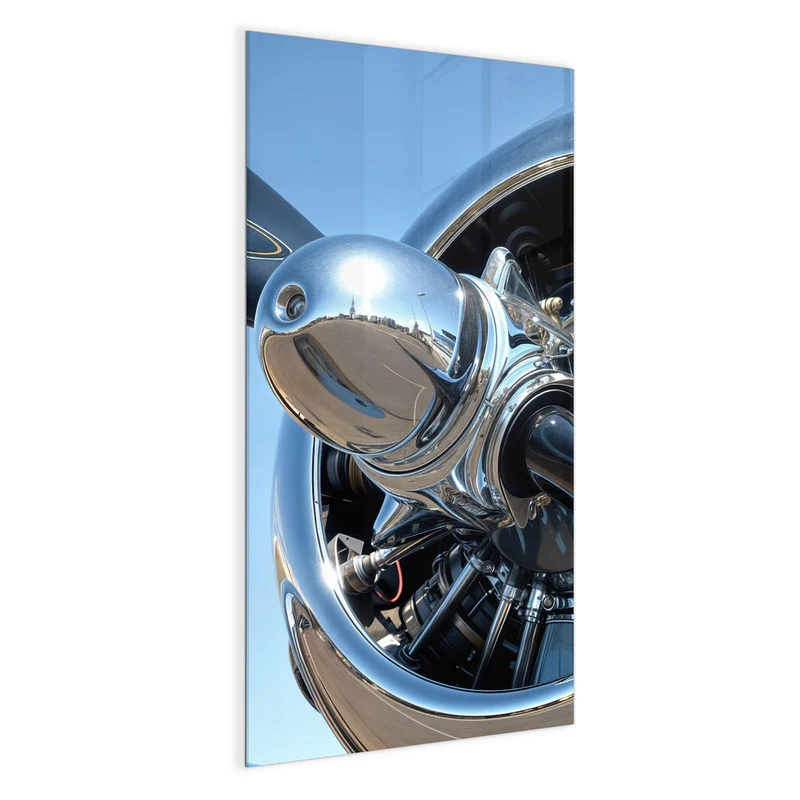 Magnettafel - Flugzeugpropeller