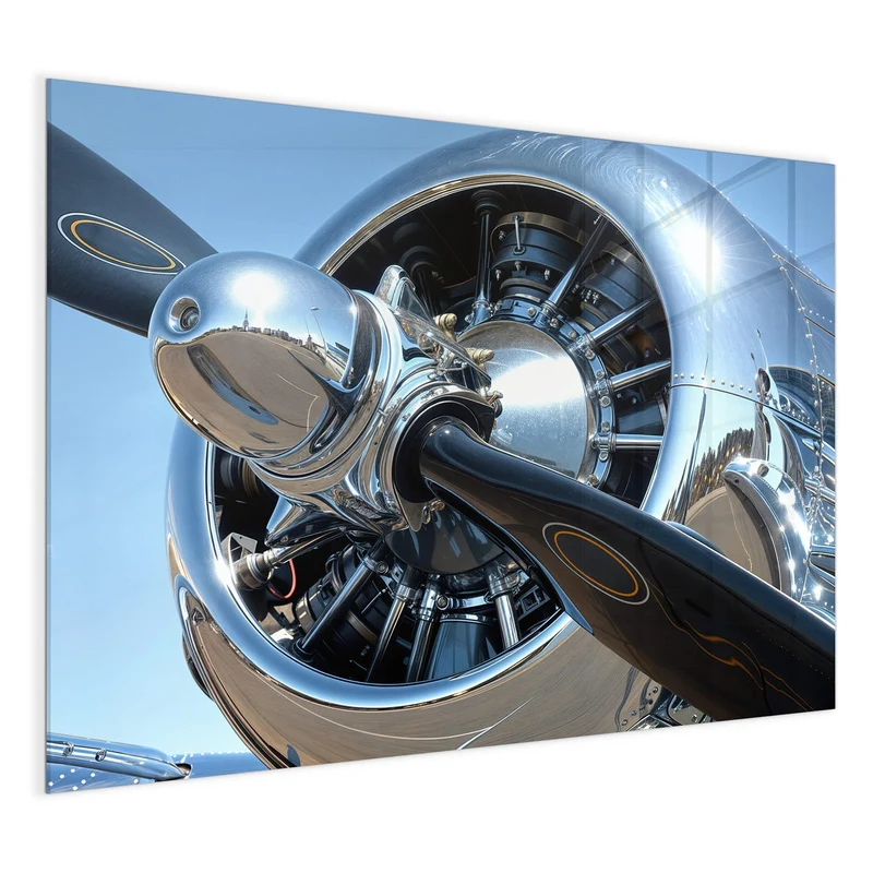 Magnettafel - Flugzeugpropeller