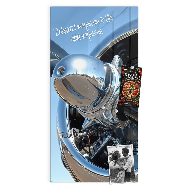 Magnettafel - Flugzeugpropeller
