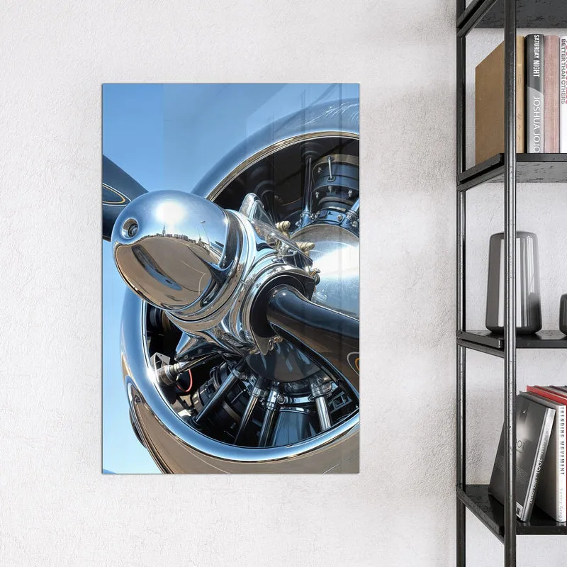 Magnettafel - Flugzeugpropeller