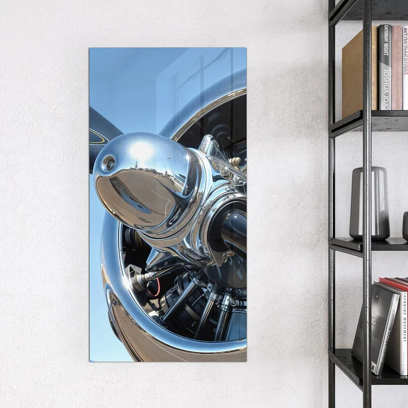 Magnettafel - Flugzeugpropeller