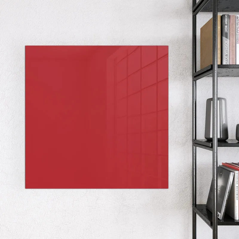 Magnettafel - Kirschrot
