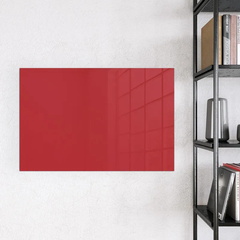 Magnettafel - Kirschrot