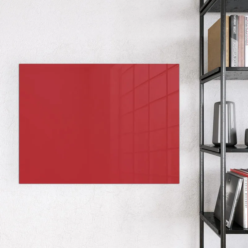 Magnettafel - Kirschrot