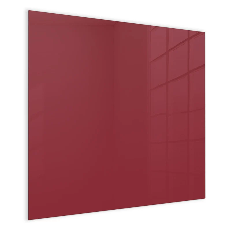 Magnettafel - Burgunderrot