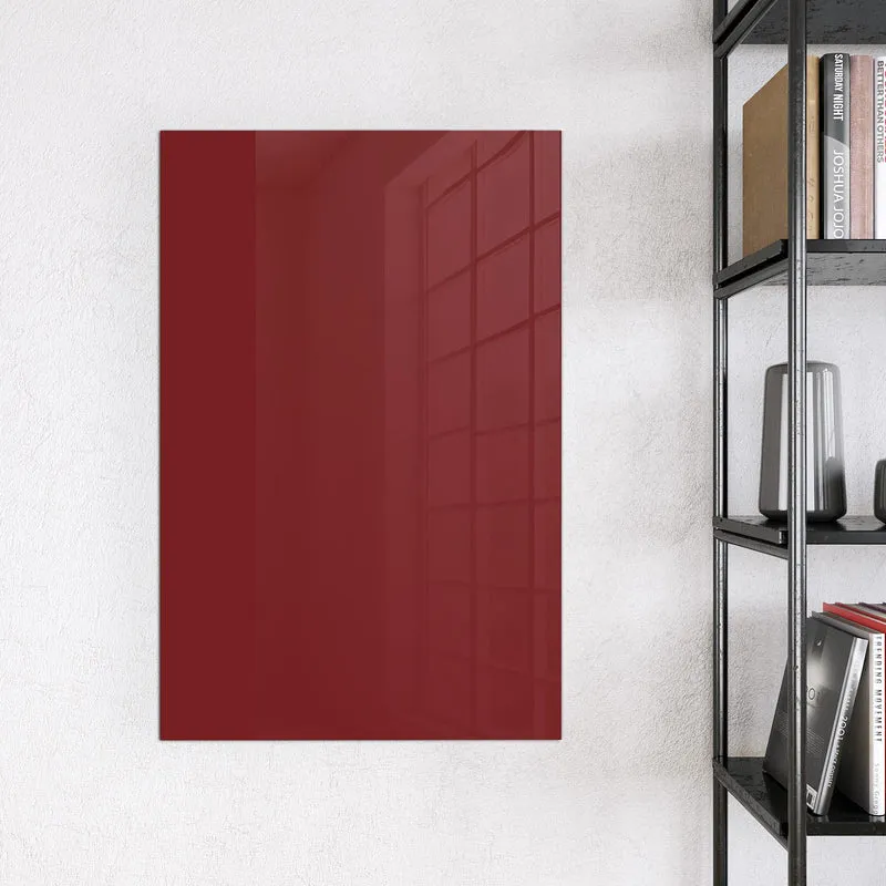 Magnettafel - Bordeauxrot