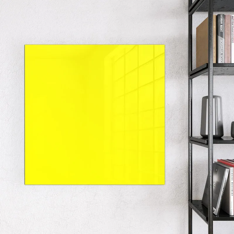 Magnettafel - Zitronengelb