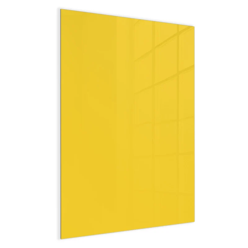 Magnettafel - Goldgelb