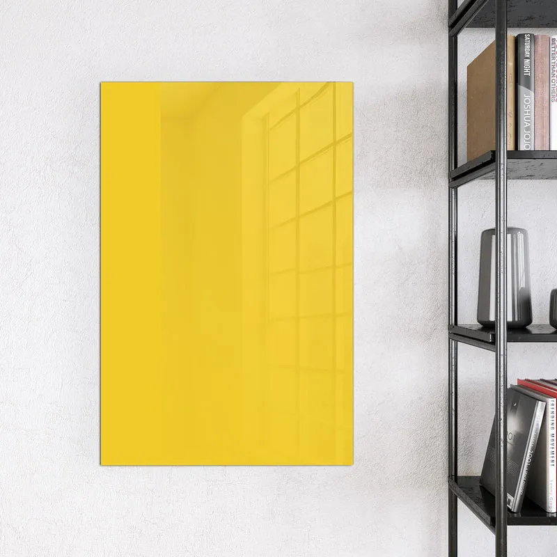 Magnettafel - Goldgelb