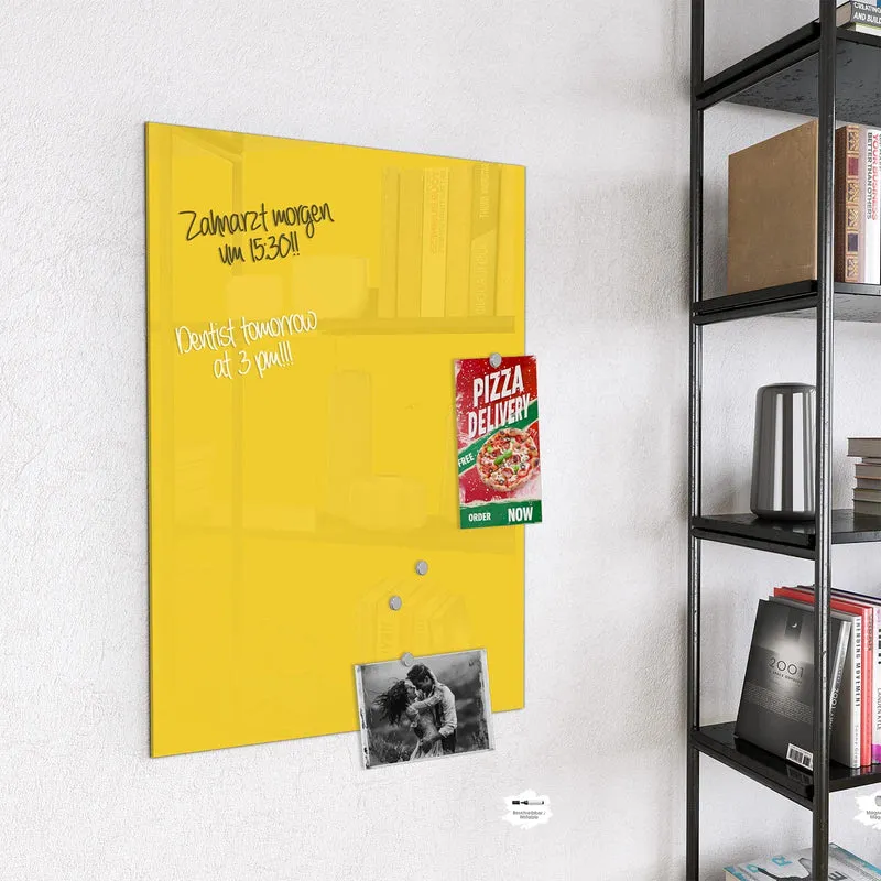 Magnettafel - Goldgelb