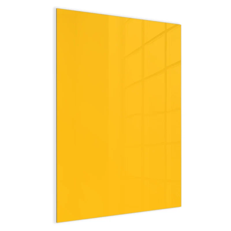 Magnettafel - Bernsteingelb