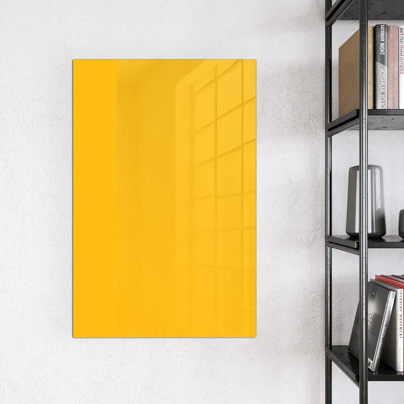 Magnettafel - Bernsteingelb