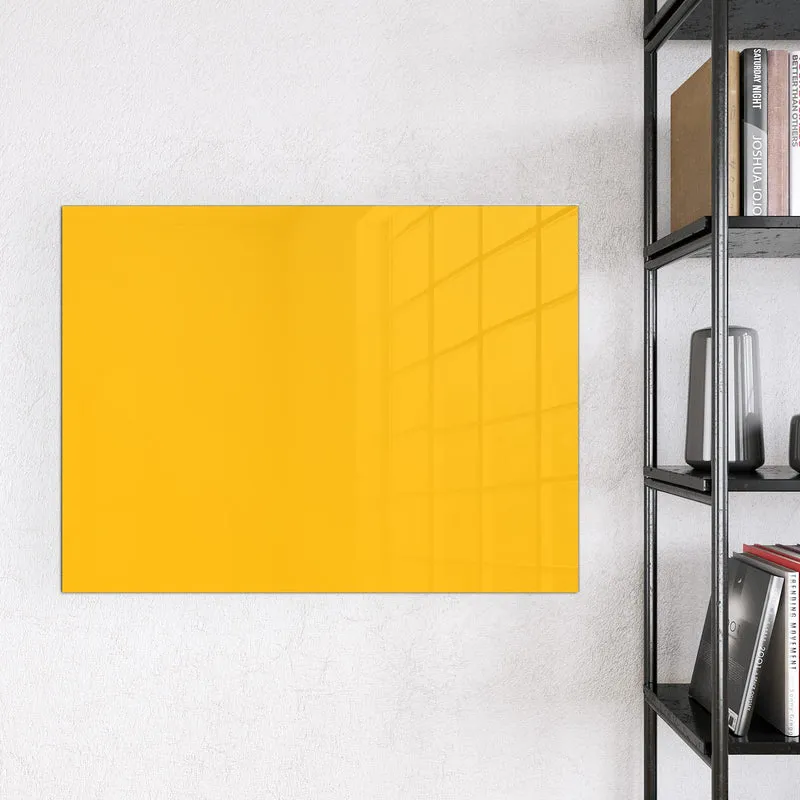 Magnettafel - Bernsteingelb