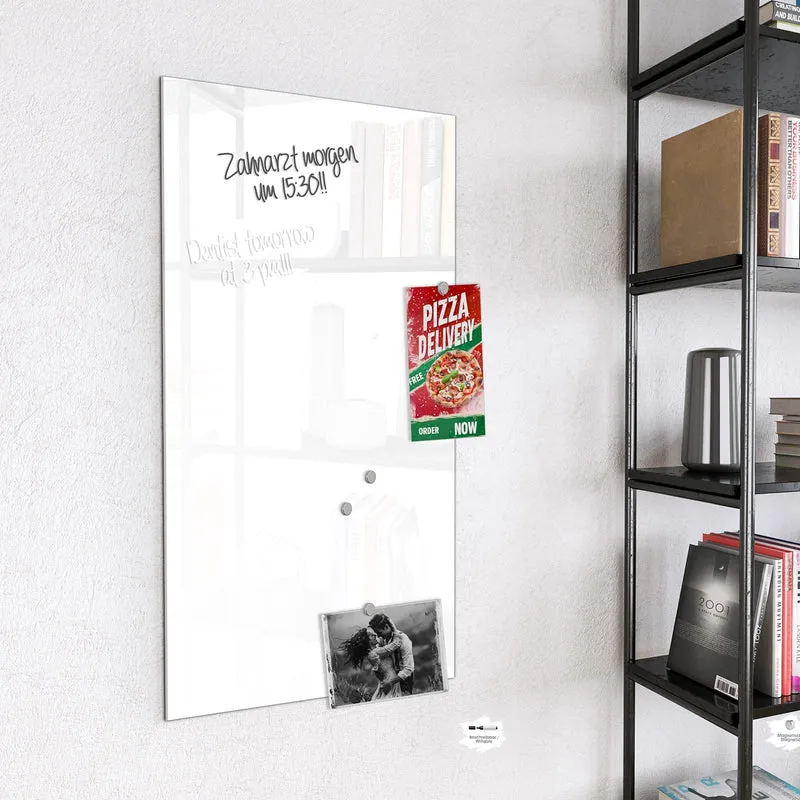 Magnettafel - Weisser Hintergrund