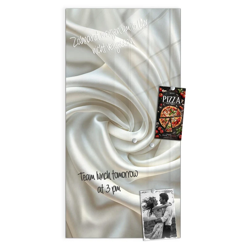 Magnettafel - Seidene Textur