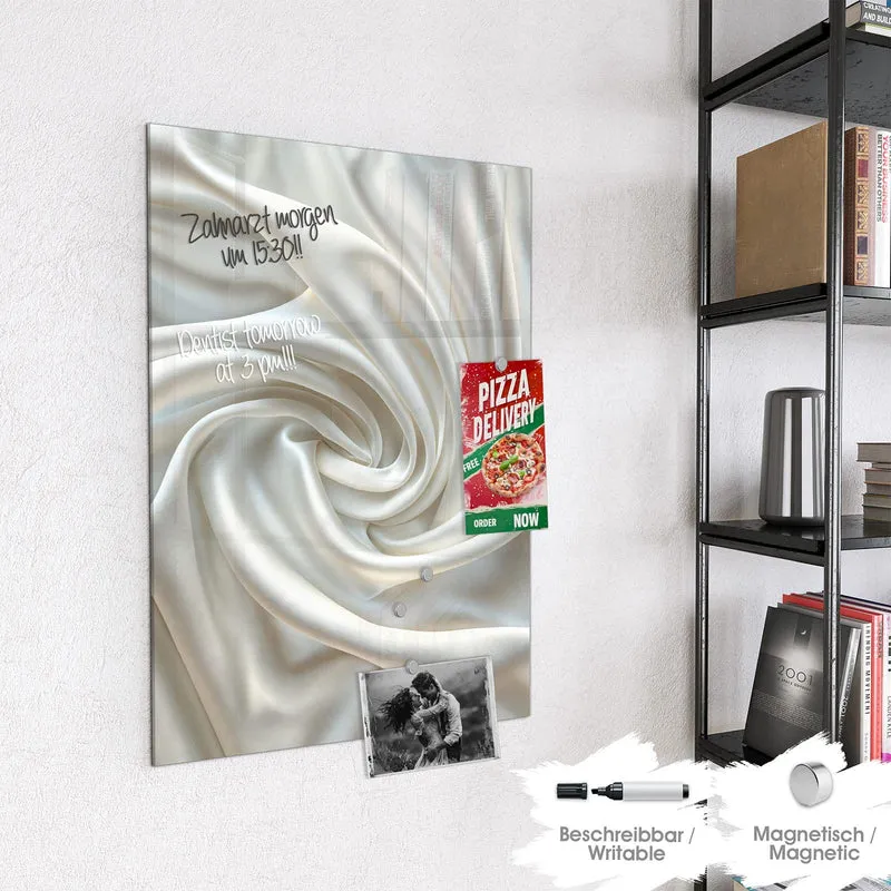 Magnettafel - Seidene Textur