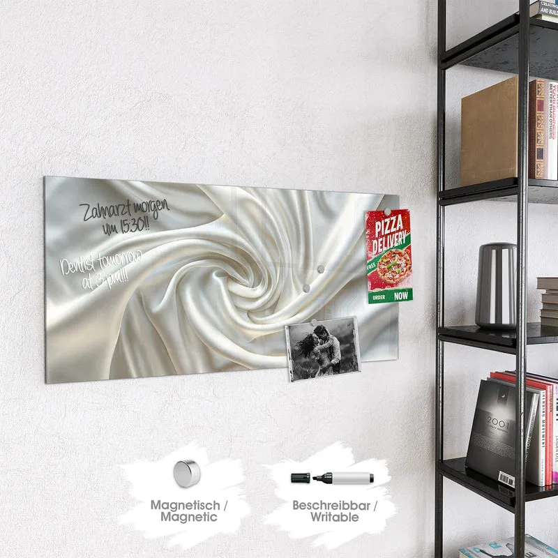 Magnettafel - Seidene Textur