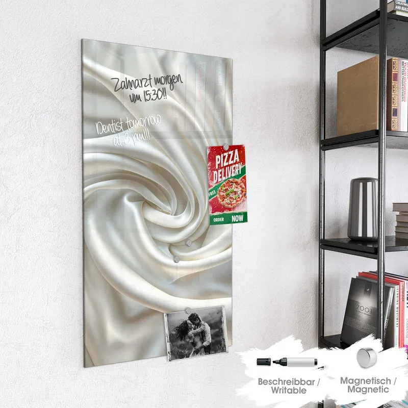 Magnettafel - Seidene Textur