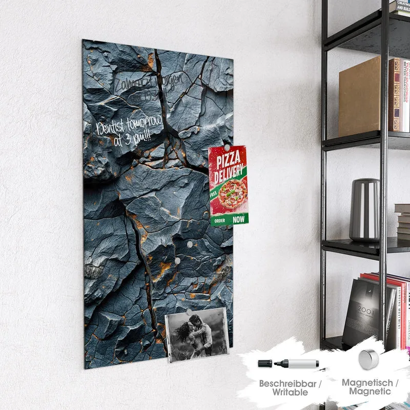 Magnettafel - Zerklüfteter Fels