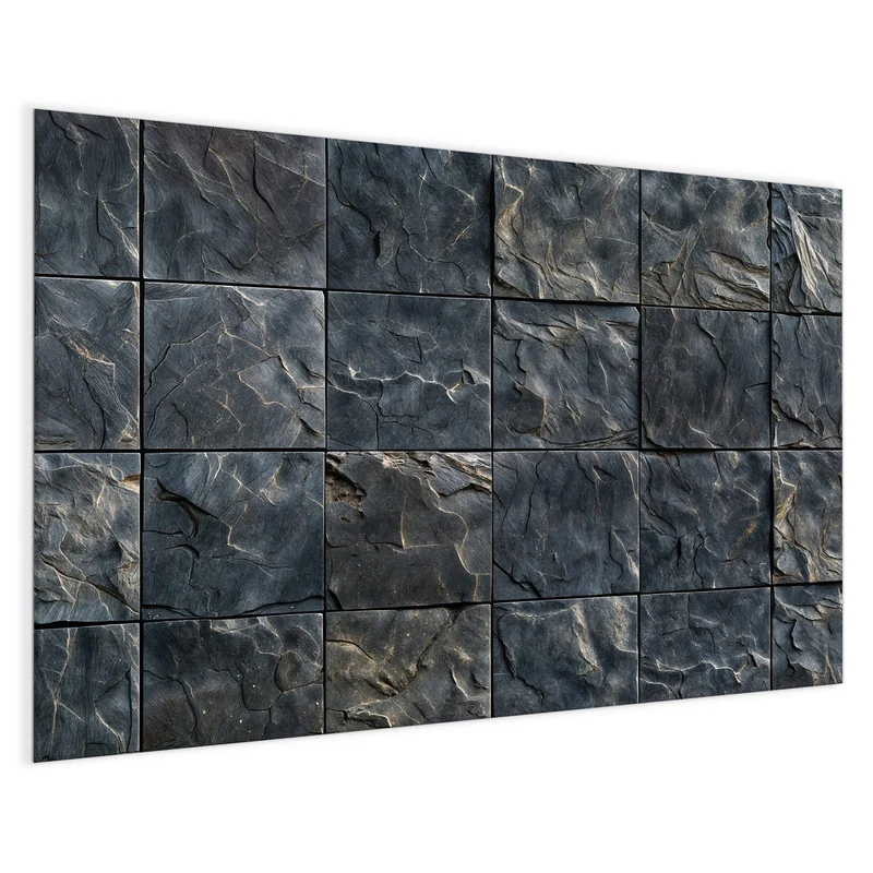 Magnettafel - Schieferfliesen