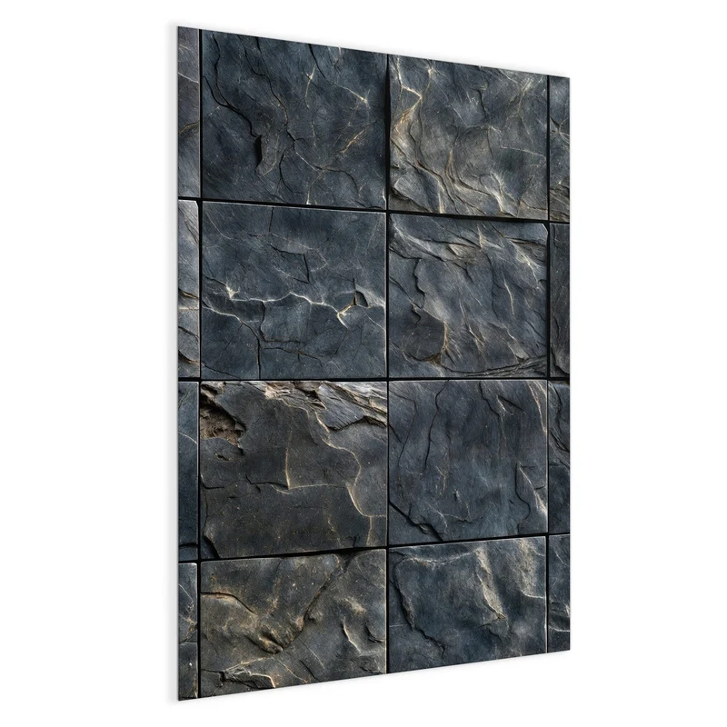 Magnettafel - Schieferfliesen