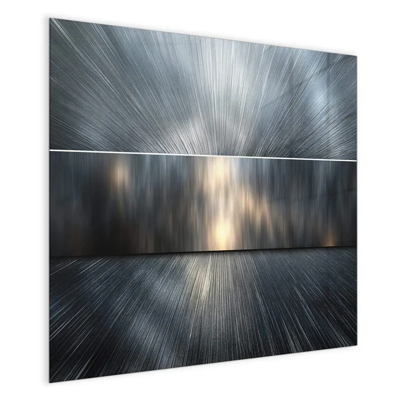 Magnettafel - Silberne Lichtstrahlen