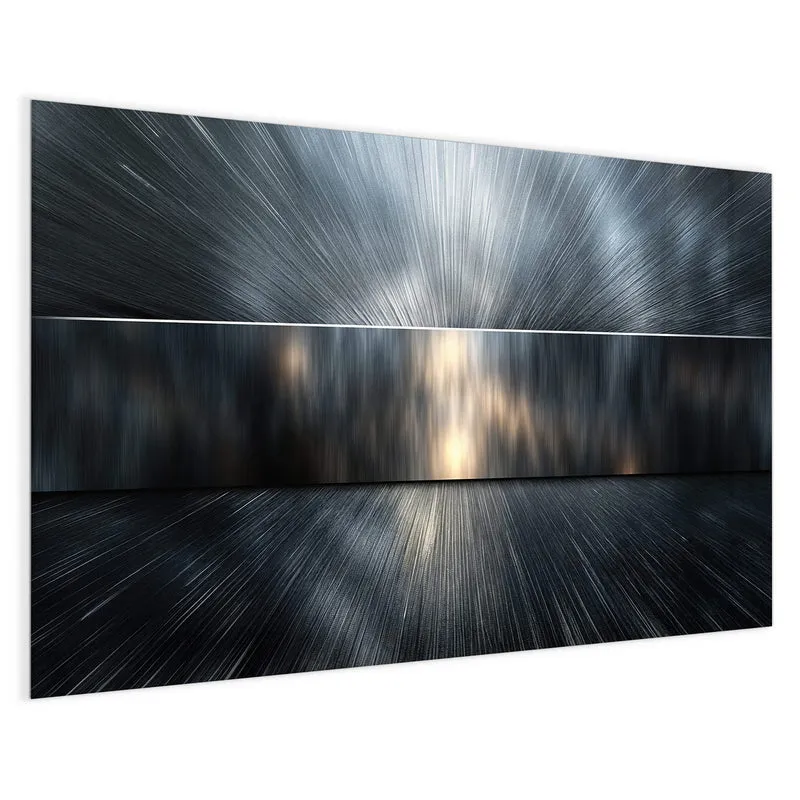 Magnettafel - Silberne Lichtstrahlen