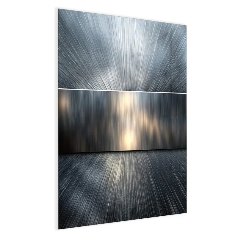 Magnettafel - Silberne Lichtstrahlen