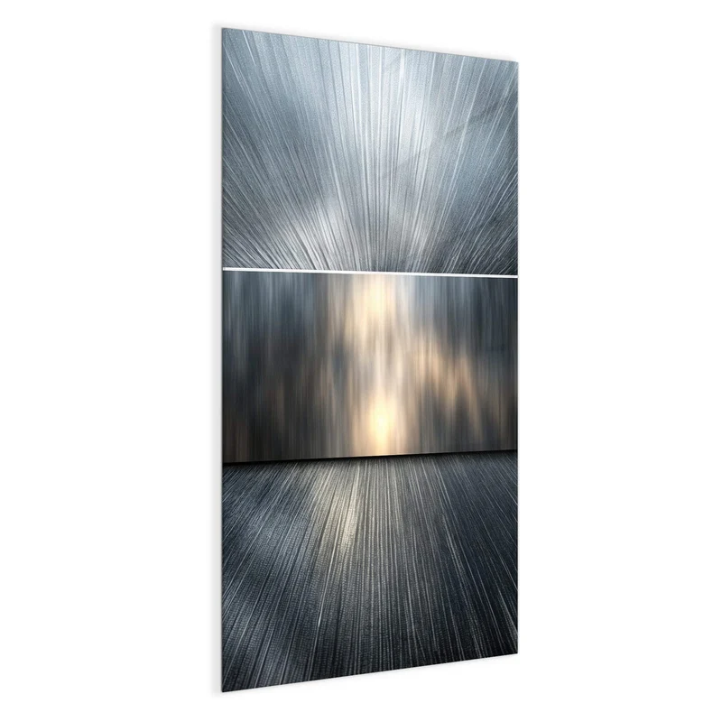 Magnettafel - Silberne Lichtstrahlen