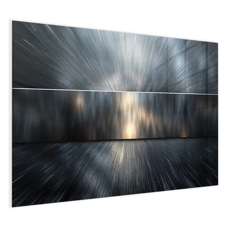 Magnettafel - Silberne Lichtstrahlen