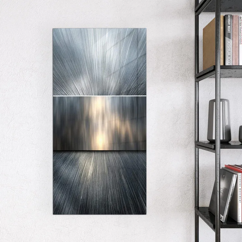 Magnettafel - Silberne Lichtstrahlen