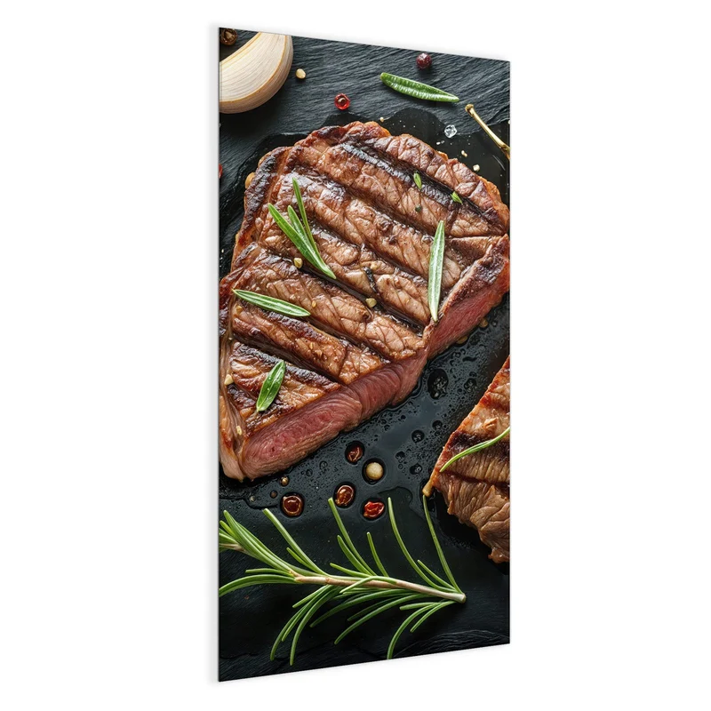 Magnettafel - Saftiges Rosmarinsteak