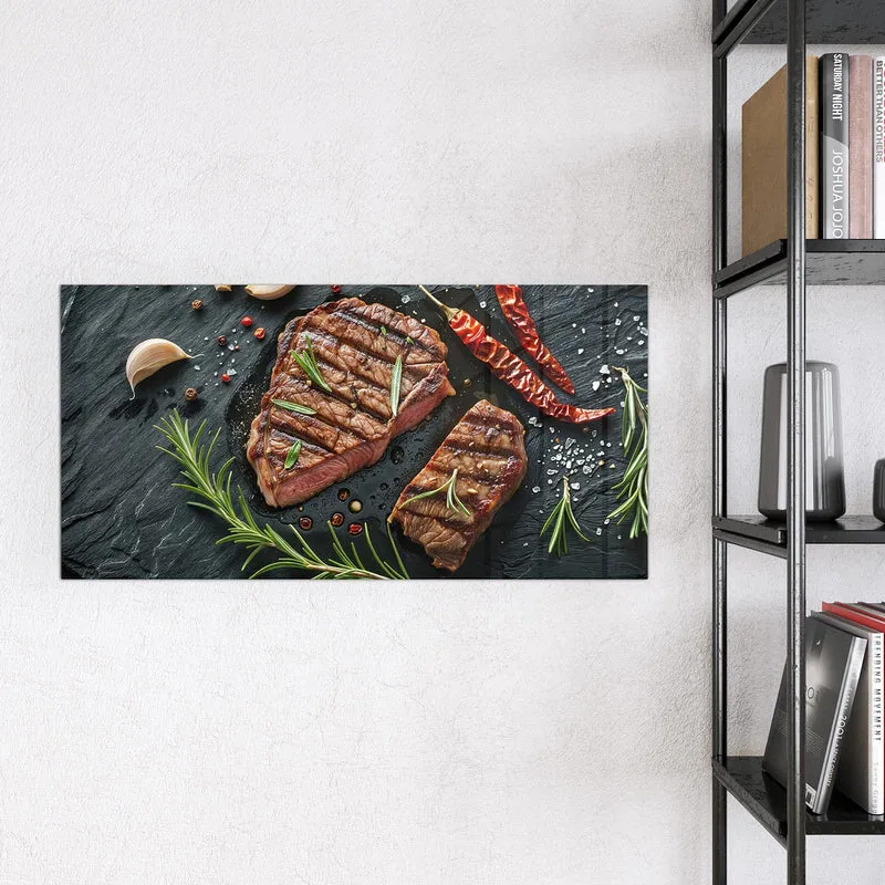 Magnettafel - Saftiges Rosmarinsteak