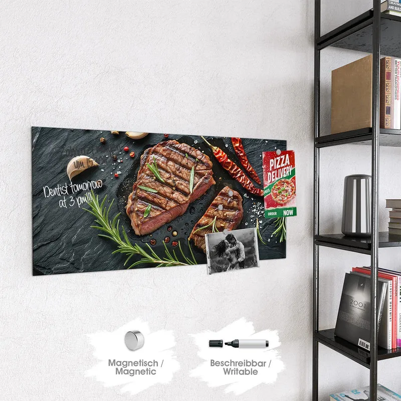 Magnettafel - Saftiges Rosmarinsteak