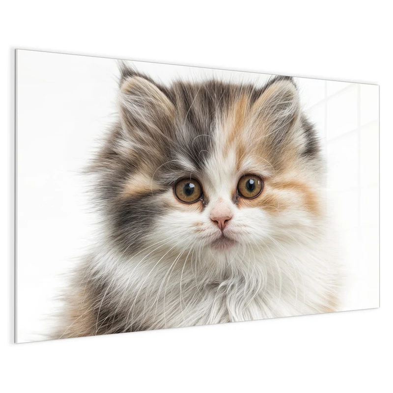 Magnettafel - Flauschige Katze