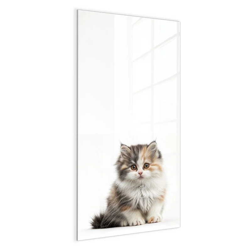 Magnettafel - Flauschige Katze