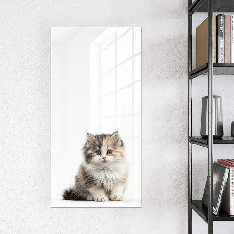 Magnettafel - Flauschige Katze