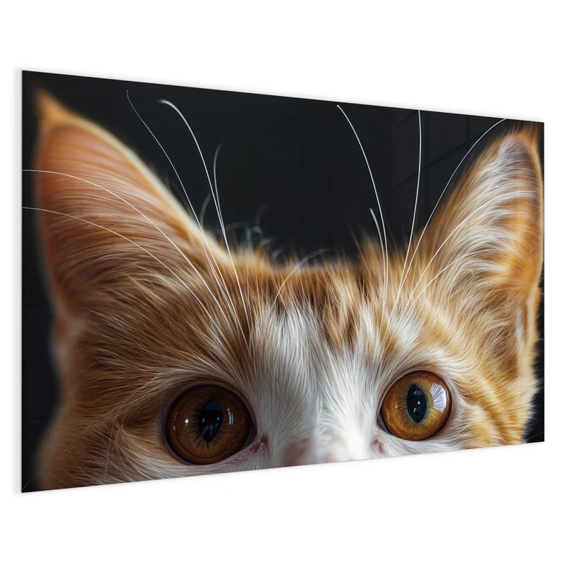 Magnettafel - Katze mit Bernsteinaugen