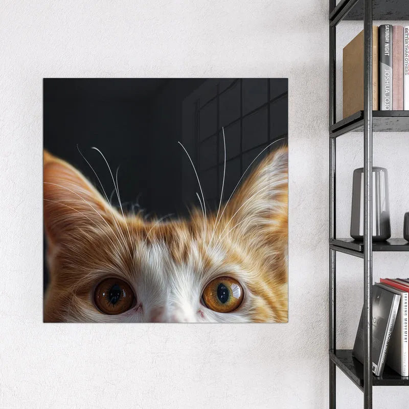 Magnettafel - Katze mit Bernsteinaugen