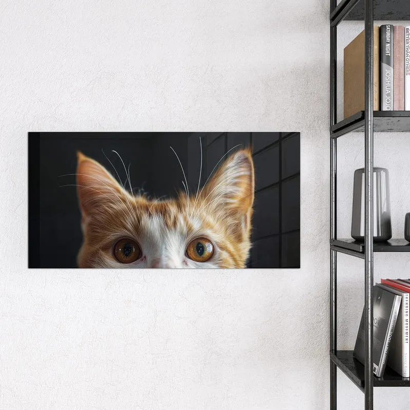 Magnettafel - Katze mit Bernsteinaugen
