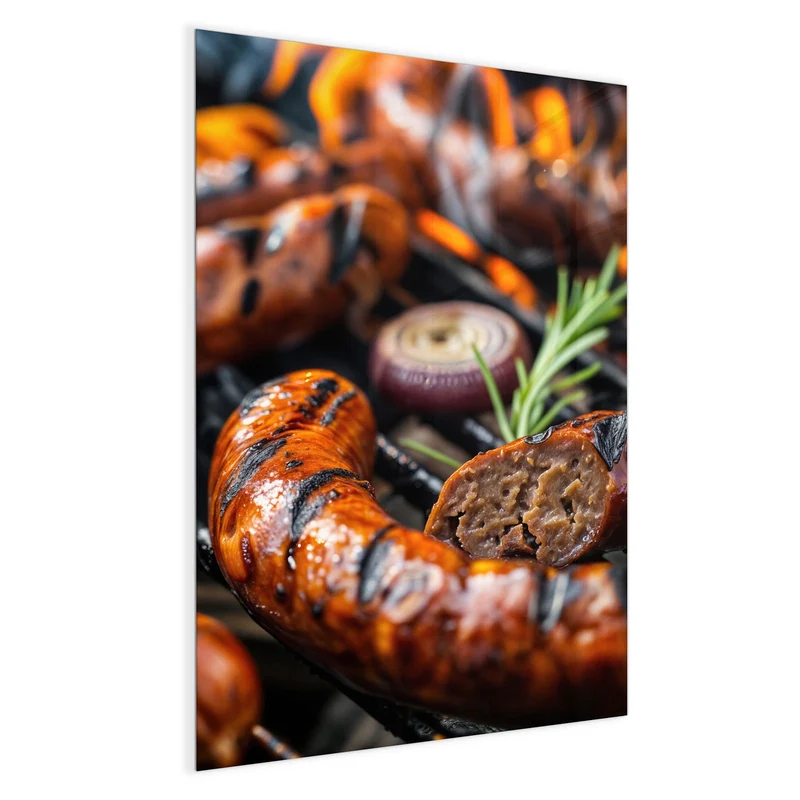 Magnettafel - Bratwurst vom Grill