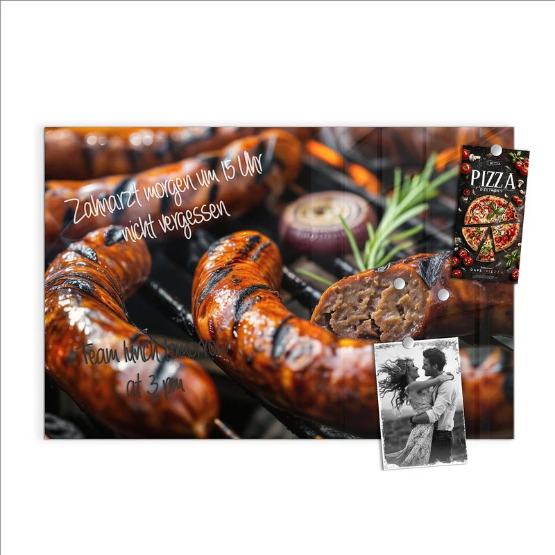Magnettafel - Bratwurst vom Grill