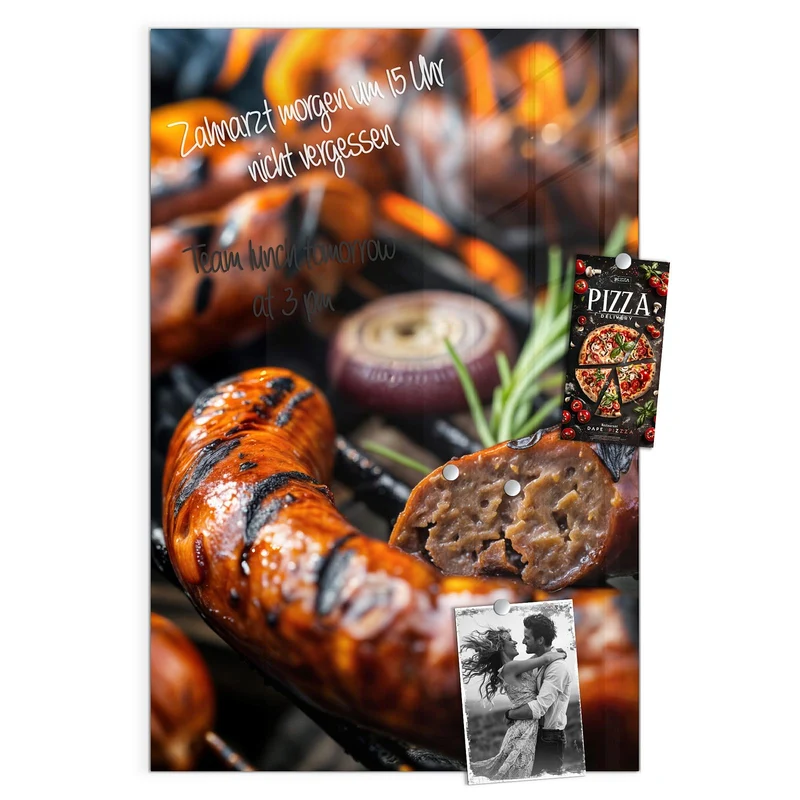Magnettafel - Bratwurst vom Grill